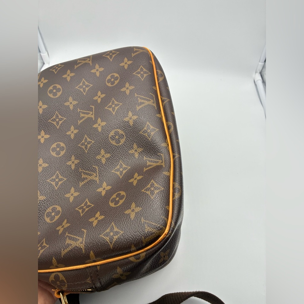 LOUIS VUITTON MONOGRAM REPORTER MESSENGER PM CROSSBODY UNISEX BAG - Picture 6 of 16